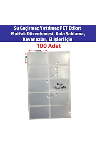 Etiket Mutfak Düzenleme Gıda Saklama, Kavanozlar, El İşleri İçin