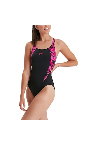 Speedo Hyper Boom Msbk Kadın Yüzücü Mayosu 8 13470g720 Siyah 001
