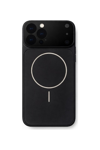 Apple iPhone 13 Pro Max Uyumlu Kamera Korumalı Magsafe Wireless Şarj Özellikli Full Glass Arka Kapak
