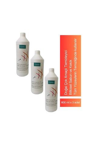 Castile Doğal Çok Amaçlı Temizleyici 3 x 800 ML