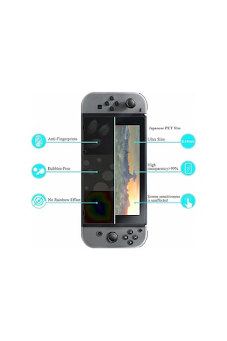 Hori Nintendo Switch Kırılmaz Cam 9H Hard Ekran Koruyucu
