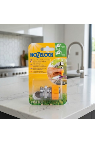 Hozelock İç Mekan Musluk Adaptörü 22 - 26