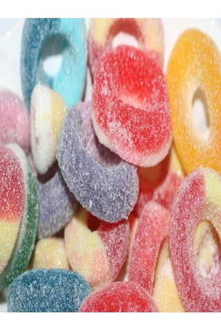 Halka Jelibon Şeftali Aromalı 1000 Gr.