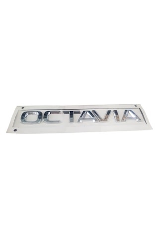 Skoda Octavia Sticker Arka Bagaj Yazısı