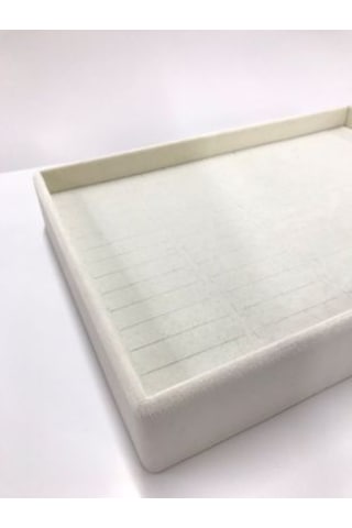 Yerli Üretim Süet Kumaş Krem Batırmalı Çekmeçe Içi Bileklik Kelep
