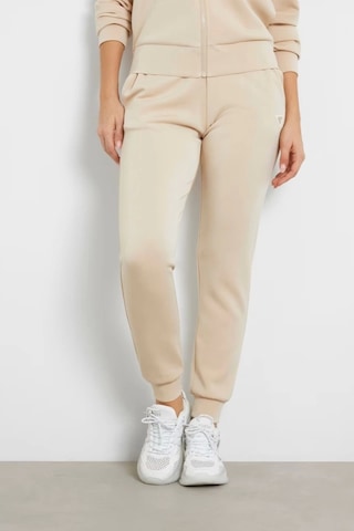 Guess Kadın Normal Bel Jogger Pantolon Bej