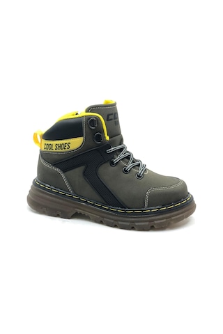 Cool Cane Ortopedik Kaymaz Taban Unisex Çocuk Bot Haki