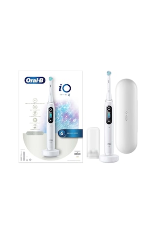 Oral-B iO8 Şarjlı Diş Fırçası Beyaz