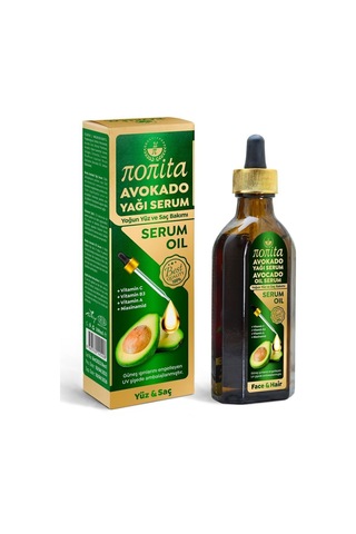 Avokado Yağı Serum Yüz Ve Saç Bakımı
