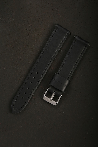 Hakiki Deri 18mm Akıllı Pimli Saat Kordonu Siyah 42790611