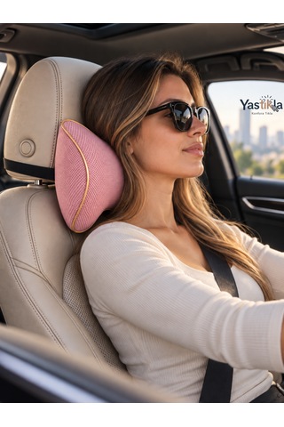 Araç İçi Ergonomik Boyun Destekli Ortopedik Visco Oto Koltuk Başlığı
