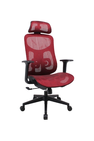 Quanter Sk-6033 Kırmızı Ofis Koltuğu Diğer