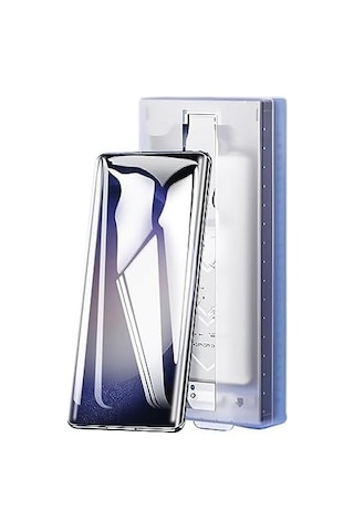 Galaxy İle Uyumlu S23 Ultra Kolay Uygulama Aparatlı Easy Body Ekran Koruyucu, Renksiz