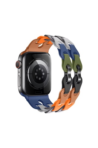 Apple Uyumlu Watch 10 42mm - 38/40/41mm Kordon Silikon Örgü Ayarlanabilir 2/3/4/5/6/se/7/8/9