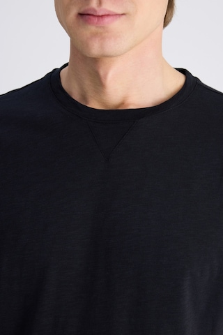 Twn Slim Fit Siyah Düz %100 Pamuklu T-shirt 4ec1447011072 001