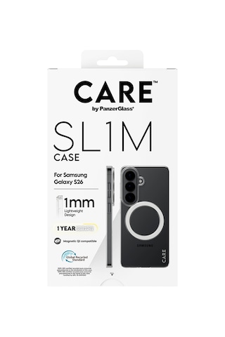 Care By Panzerglass Sl1m Samsung Uyumlu Galaxy S26 Şeffaf-beyaz Kılıf