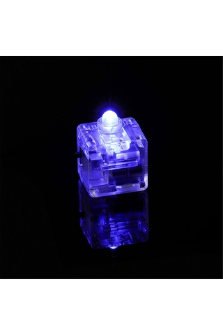 Yifomall Akvaryum Işıklı Dekoratif Aydınlatıcı - Renkli Led Mini Fener, Pil Desteğiyle Hafif Ve Dayanıklı Plastik Yapı Mavi