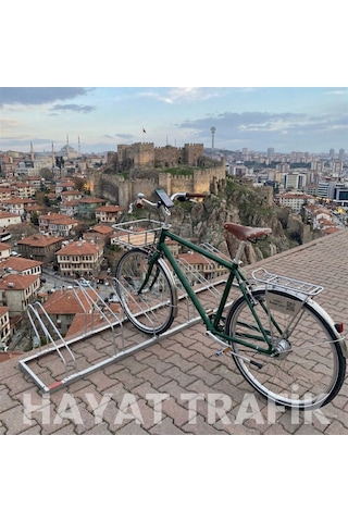 Bisiklet Park Yeri Altılı Galvaniz Eko, Park Demiri