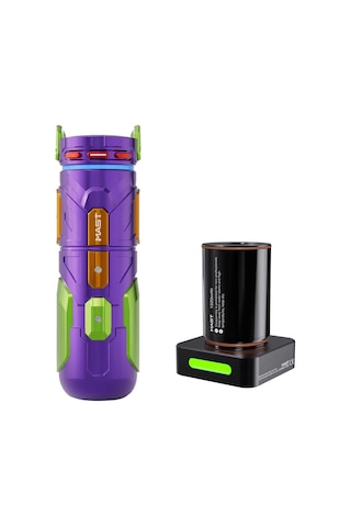 Mast Racer Pro Armor Edition Purple 4.2mm Stroke Kablosuz Dövme Makinesi - Mor