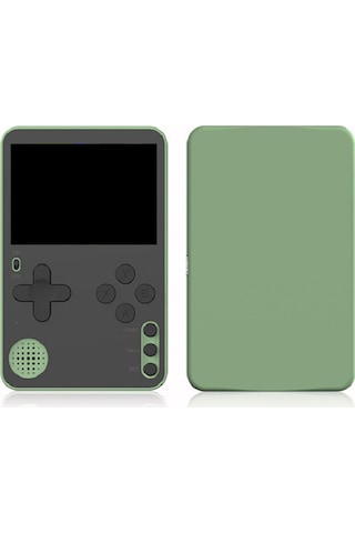 Vkemall K10 El Tipi Oyun Konsolu 2.4 İnç Renkli Ekran 500 Adet Klasik Oyun Dahil Yeşil