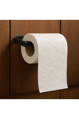 Siyah Tuvalet Kağıdı Tutucu Mat Kaplama Banyo Peçetelik Diğer