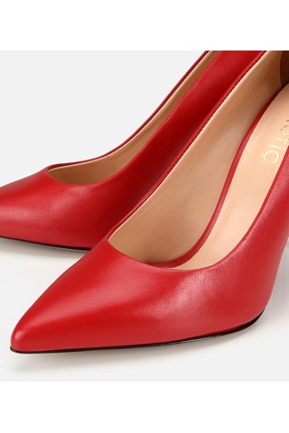 Hotiç Kadın Deri Kırmızı Yüksek Topuklu Stiletto 01ayh322810a750 01ayh322810a750