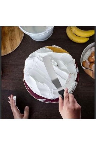 Çelik Pasta Sıvama Spatulası 27 Cm 0