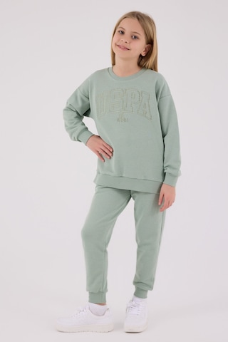 U.S. Polo Assn. U.s. Polo Assn Kız Çocuk Yeşil Eşofman Takımı Us2305-c-v2 Yeşil