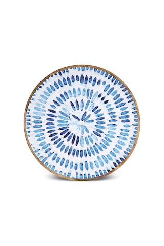 Karaca Mango Dekoratif Tabak Mavi 29 Cm