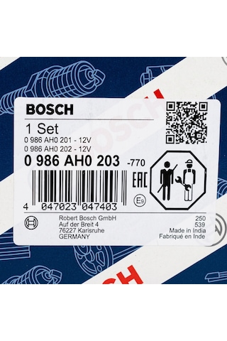 Bosch Korna Dıdıt 12v Megatone Set Dekoratıf Europa Izgaralı Krom