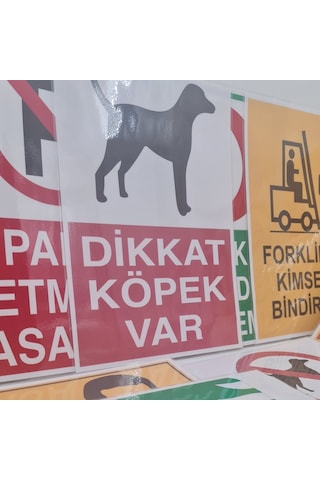 Jetyazdır Uyarı Levhaları ''kaynak Işıgından Gözlerini Koru '' A4 Pvc 30 21 Cm