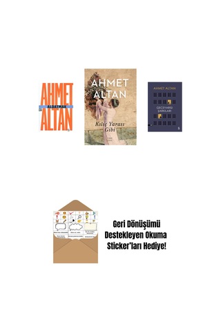 Aldatmak - Yalnızlığın Özel Tarihi Cep Boy + Kılıç Yarası Gibi + Geceyarısı Şarkıları + Okuma Sticker'ları
