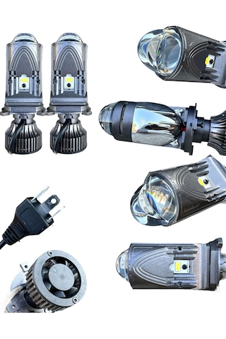 Yenilzd H4grant Mercekli Led Far Ampulü 50wgüç 18000 Lümen Garant
