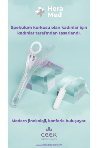 Spekulum Vajinal Tampon Kadar İnce