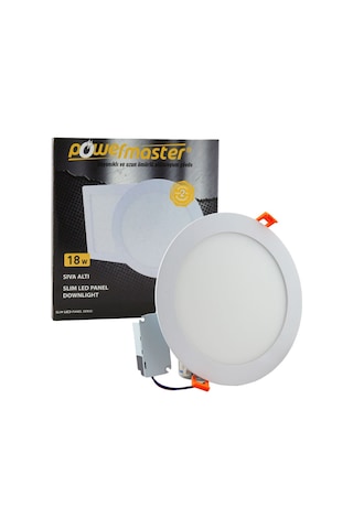 18 Watt Sıva Altı (Gömme) Led Panel - Spot Lamba Armatür Beyaz