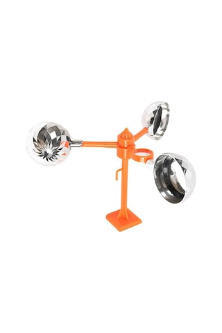 Teltree Dışarıda Kullanıma Uygun Yansıtıcı Ve Döner Kuş Kovucu - Bahçe, Bahçe Ve Teraslar İçin Metal-plastik Konstrüksiyonlu Turuncu Cihaz