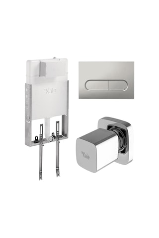 Kale Versus Gömme Rezervuar Seti Mat Krom 310200500040 Krom