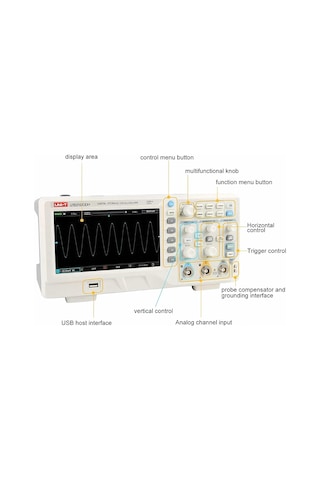 Unı-t Utd2102cex+ Dijital Depolamalı Osiloskop