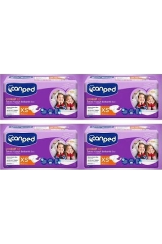 Canped Belbantlı Extra Küçük Hasta Bezi 30 Lu X 4 Adet XS