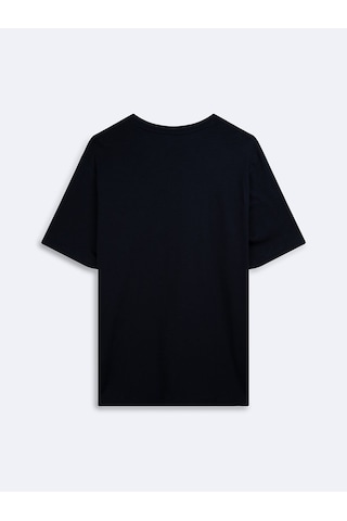 Ltb Flamlı Basic Lacivert T-shırt Lacivert