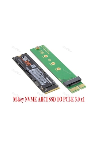 Ngff M-Key Nvme Ahcı Ssd To Pcı-E 3.0 1X 4396A 960 Evo Kart Çevir
