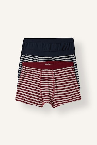 Defacto Beli Lastikli Çizgili Penye 3lü Boxer Erkek Çocuk I3826a826aunv135 Lacivert-nv135