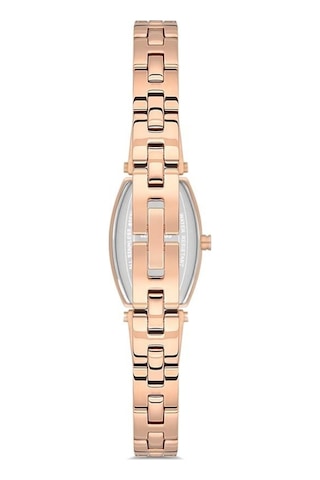 Elegangs El2455.3 Dikdörtgen Rose Gold Taşlı Kadın Kol Saati