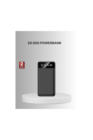 Taşınabilir 20.000 Mah Hızlı Şarj Powerbank 4 Çıkışlı Çoklu