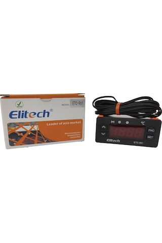 Elitech Etc 961 220V. Termostat (Tek Prop)