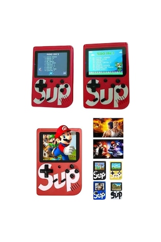 Hepsi Sup Atari Retro 400 Nostalji Oyunlu Mini Atari Taşınabilir Oyun Konsolu Najmaddin