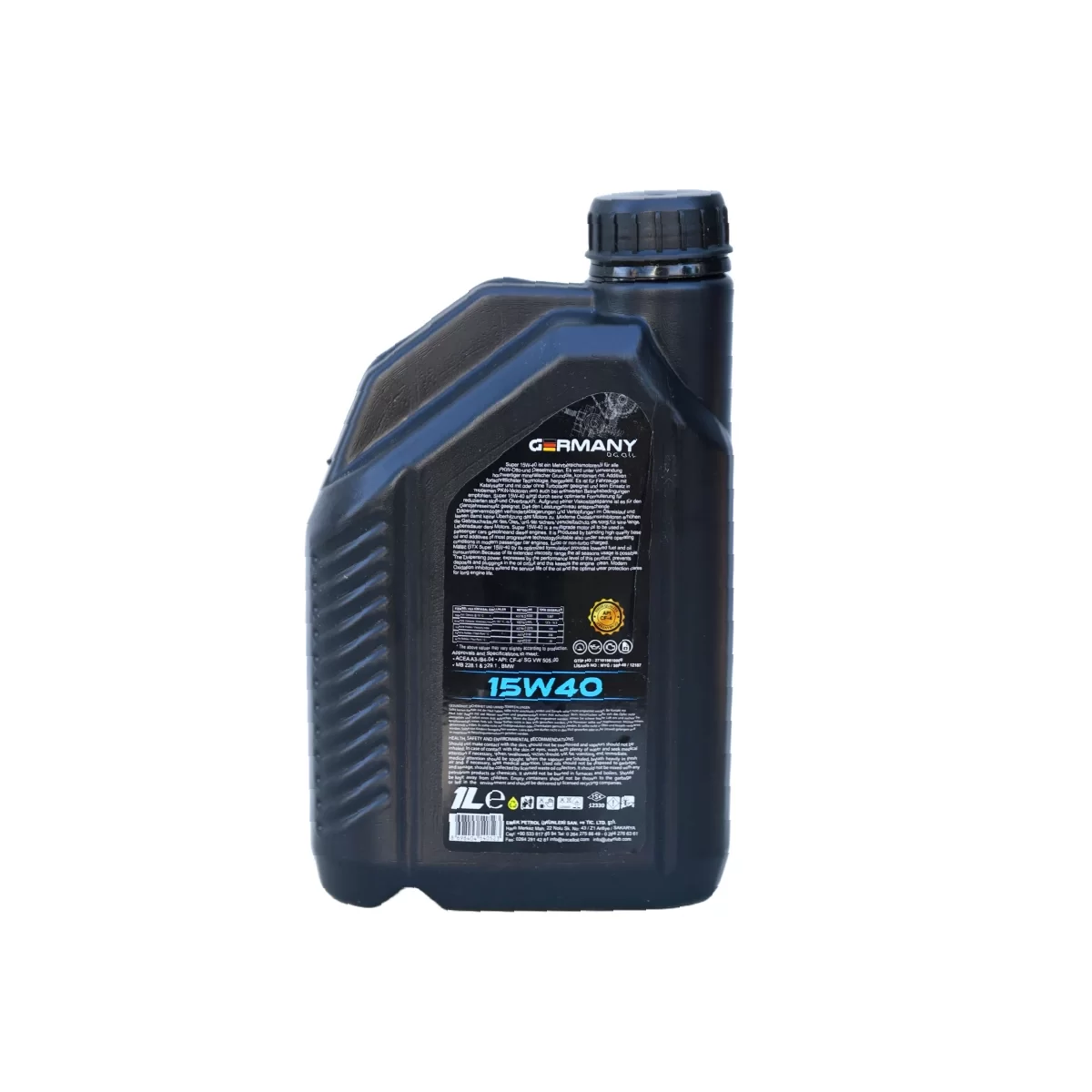 Dg Oıl Germany 15w-40 A3-b4 Full Synthetic 1 Lt