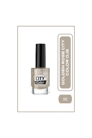 Golden Rose City Color Nail Lacquer 82