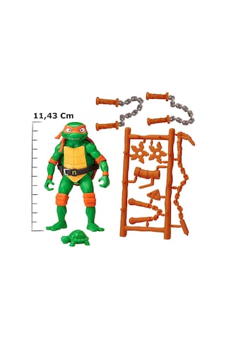 Tmnt Ninja Kaplumbağalar Aksiyon Figürler 11 Cm Michelangelo The