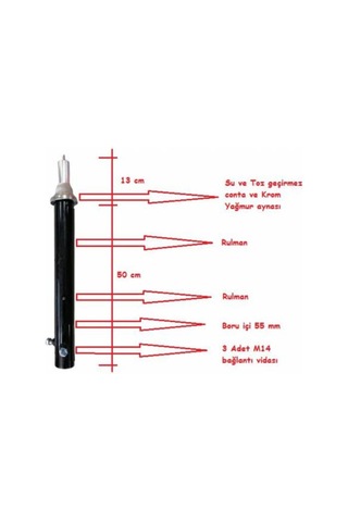 Windsock Rüzgar Tulumu 40 Lık (528276634)